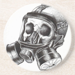 Porta-copos De Arenito GasMask