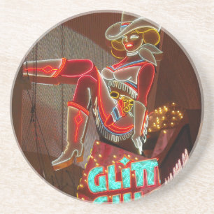 Porta-copos De Arenito Glitter Gulch Las Vegas