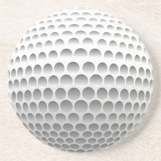 Porta-copos De Arenito Golf Ball! (Frente)