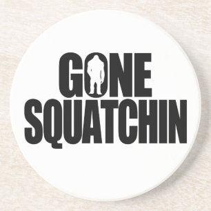Porta-copos De Arenito Gone Squatchin