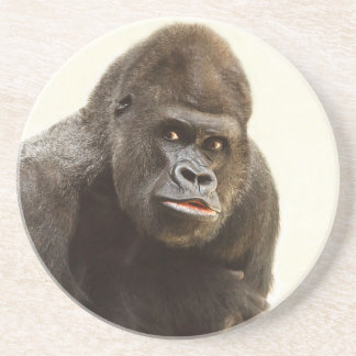 Porta-copos De Arenito Gorilla Pout