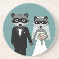 Guaxinins que Wedding - noivos bonitos