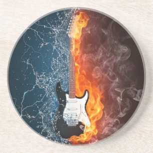 PORTA-COPOS DE ARENITO GUITARRA DE FIRE&ICE