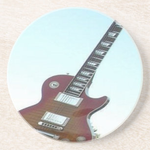 Porta-copos De Arenito Guitarra Elétrica
