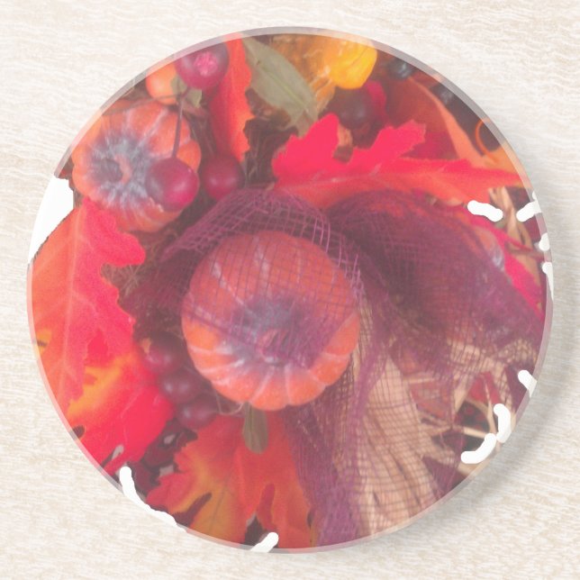 Porta-copos De Arenito Hakuna Matata Pumkin especial do Gift Fruta Basket (Frente)