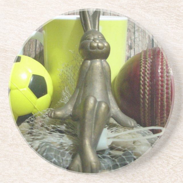 Porta-copos De Arenito Hakuna Matata Rabbit Refrigeração.png (Frente)