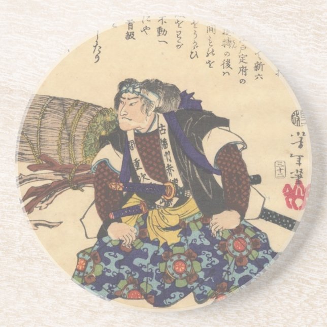 Porta-copos De Arenito Hazama Jūjirō (Frente)