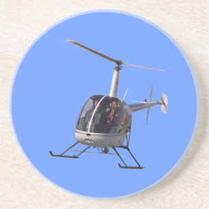 Porta-copos De Arenito Helicopter Coasters Cool Helicopter Keepsake