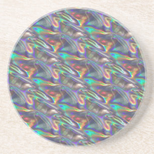 Porta-copos De Arenito holographic silver