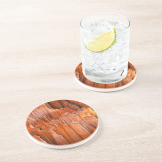 Porta-copos De Arenito Hoodoos da rocha na luz da manhã