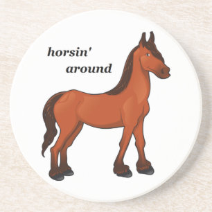 PORTA-COPOS DE ARENITO HORSIN' AO REDOR
