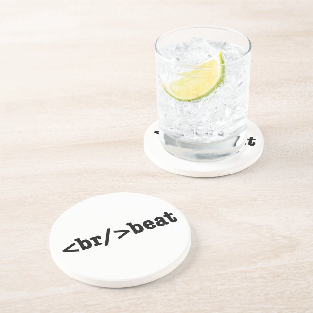 Porta-copos De Arenito HTML de quebra (Lateral)