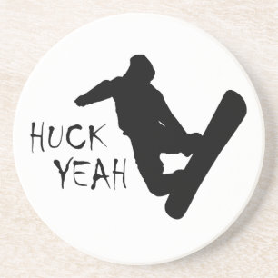 Porta-copos De Arenito Huck Sim (Snowboard)