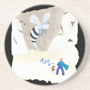 Porta-copos De Arenito Ice Wasp Mountain