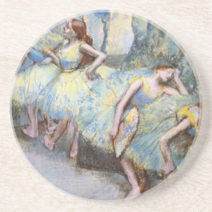 Porta-copos De Arenito Impressionista do Balé Degas