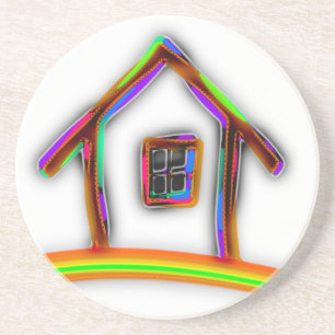 Porta-copos De Arenito Início