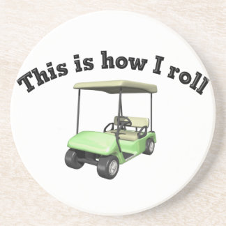 Porta-copos De Arenito Isto é como eu rolo portas copos