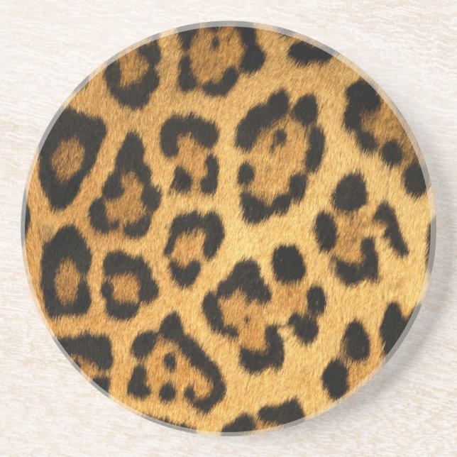 Porta-copos De Arenito Jaguar fur Impressão (Frente)