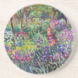 Porta-copos De Arenito Jardim Íris em Giverny, Claude Monet