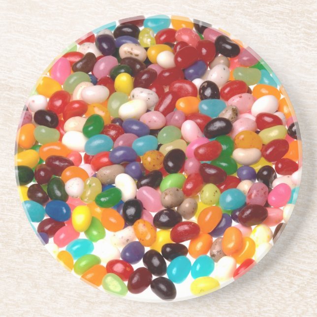 Porta-copos De Arenito Jellybeans (Frente)