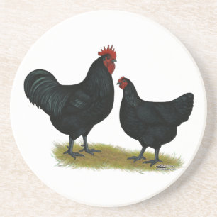 Porta-copos De Arenito Jersey Giant Chickens