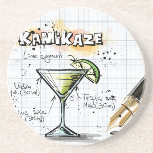 Porta-copos De Arenito Kamikaze