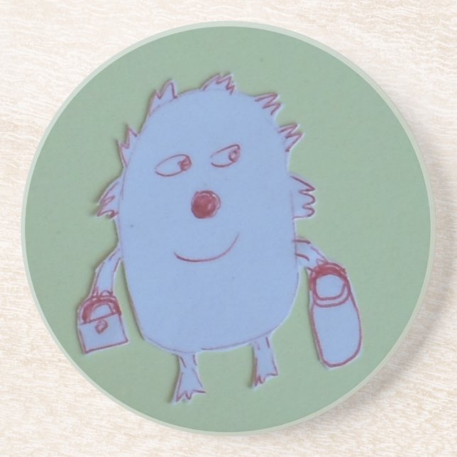 Porta-copos De Arenito Kelly (Frente)