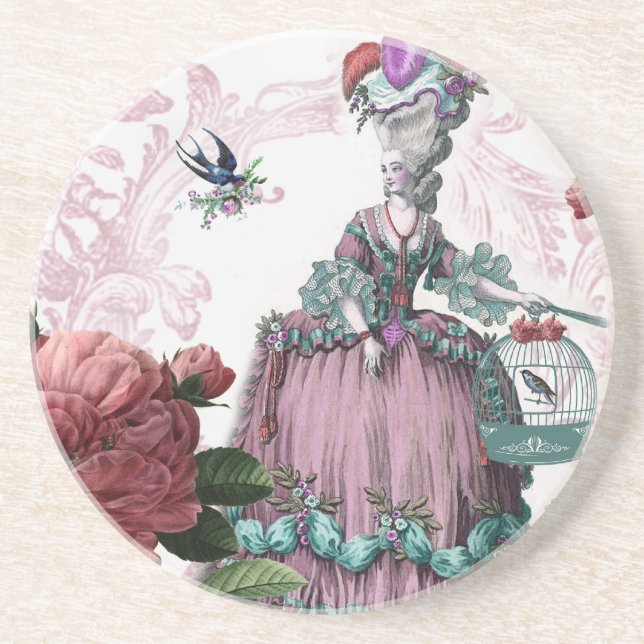 Porta-copos De Arenito la cage aux oiseaux (gaiola de pássaros) (Frente)