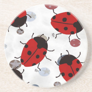 PORTA-COPOS DE ARENITO LADYBUGS