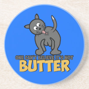 Porta-copos De Arenito Lambedura do vagabundo do gato