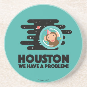 Porta-copos De Arenito Macaco do espaço