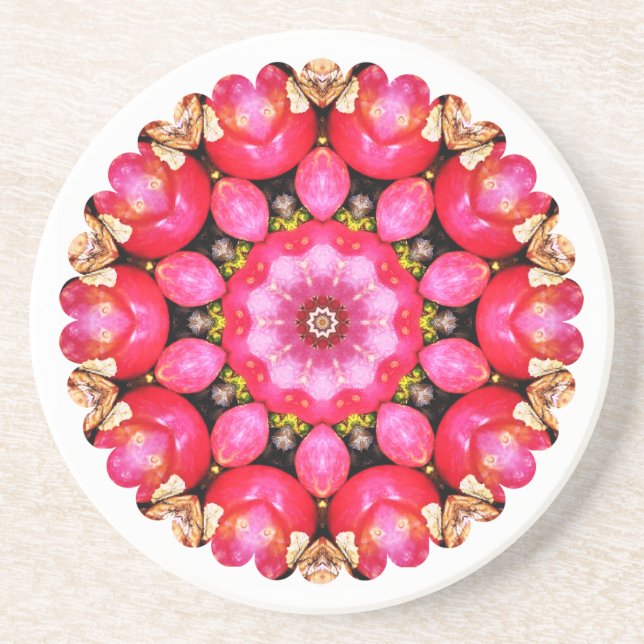 PORTA-COPOS DE ARENITO MAÇÃS (Frente)