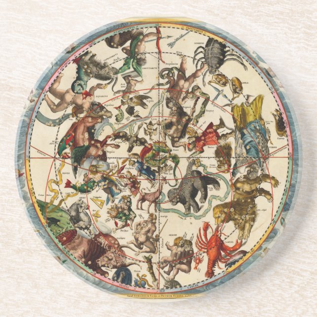 Porta-copos De Arenito mapa celeste.jpg (Frente)