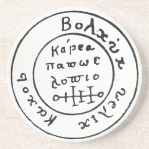 PORTA-COPOS DE ARENITO MAPA DE TESOURARIA ANTIGO TALISMAN/PIRATAS