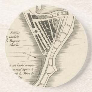 PORTA-COPOS DE ARENITO MAPA: JAMAICA, 1755