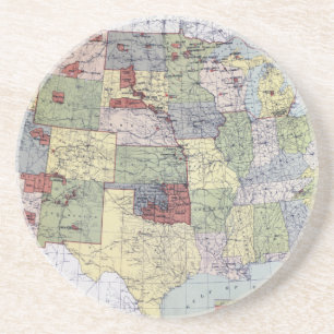 PORTA-COPOS DE ARENITO MAPA: RESERVAS, 1892