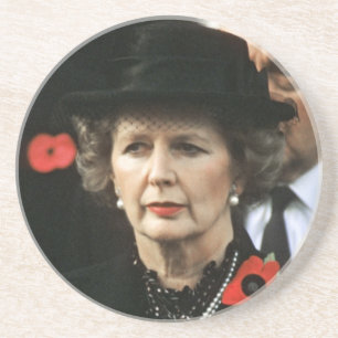 Porta-copos De Arenito Margaret Thatcher Primeiro-Ministro