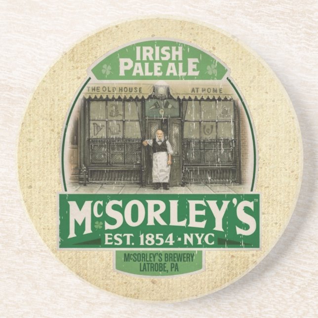 Porta-copos De Arenito McSorley (Frente)
