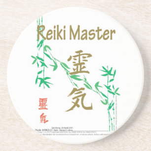 Porta-copos De Arenito Mestre de Reiki