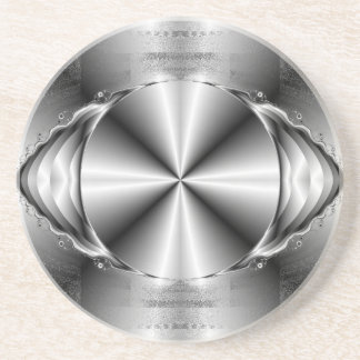 Porta-copos De Arenito Metálico