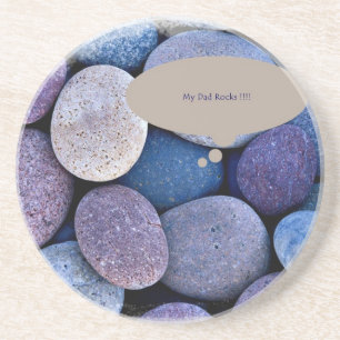 Porta-copos De Arenito Meu pai balança presentes do dia dos pais