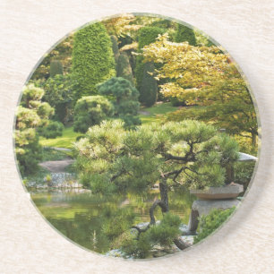 Porta-copos De Arenito Montanha-russa do Jardim Japonês