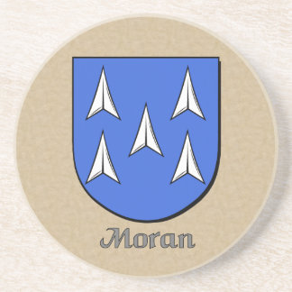 Porta-copos De Arenito Moran Heraldic Shield
