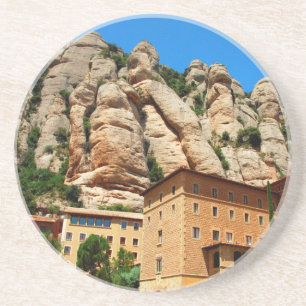 Porta-copos De Arenito Mosteiro de Montserrat, Catalunha, Espanha