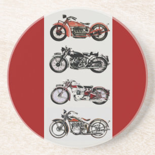 PORTA-COPOS DE ARENITO MOTOCICLETAS DO VINTAGE