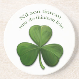 Porta-copos De Arenito Não há lugar como casa