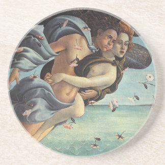 Porta-copos De Arenito Nascimento de Venus, detalhe - casal mitológico