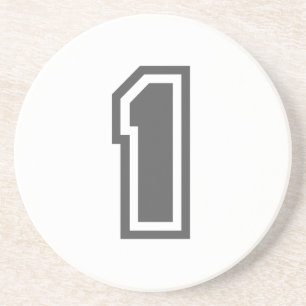 Porta-copos De Arenito Número 1