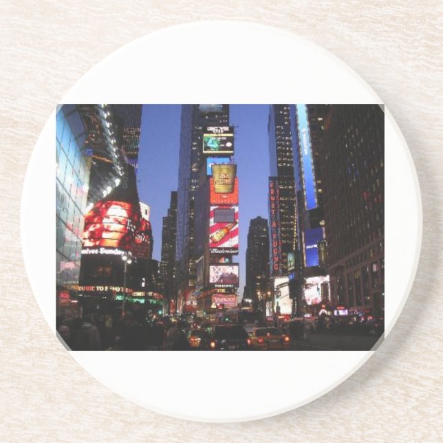 PORTA-COPOS DE ARENITO NY TIME SQUARE (Frente)
