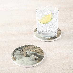 Porta-copos De Arenito O David 1 de Michelangelo